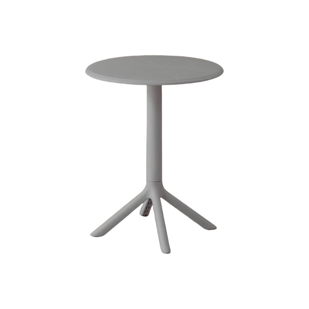 Juego de Comedor Nova · Mesa Redonda + 4 Sillas · Negro