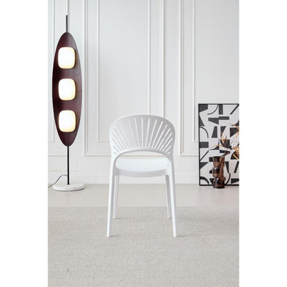 Set de 6 Sillas Paraíso, Color Blanco, Diseño Moderno