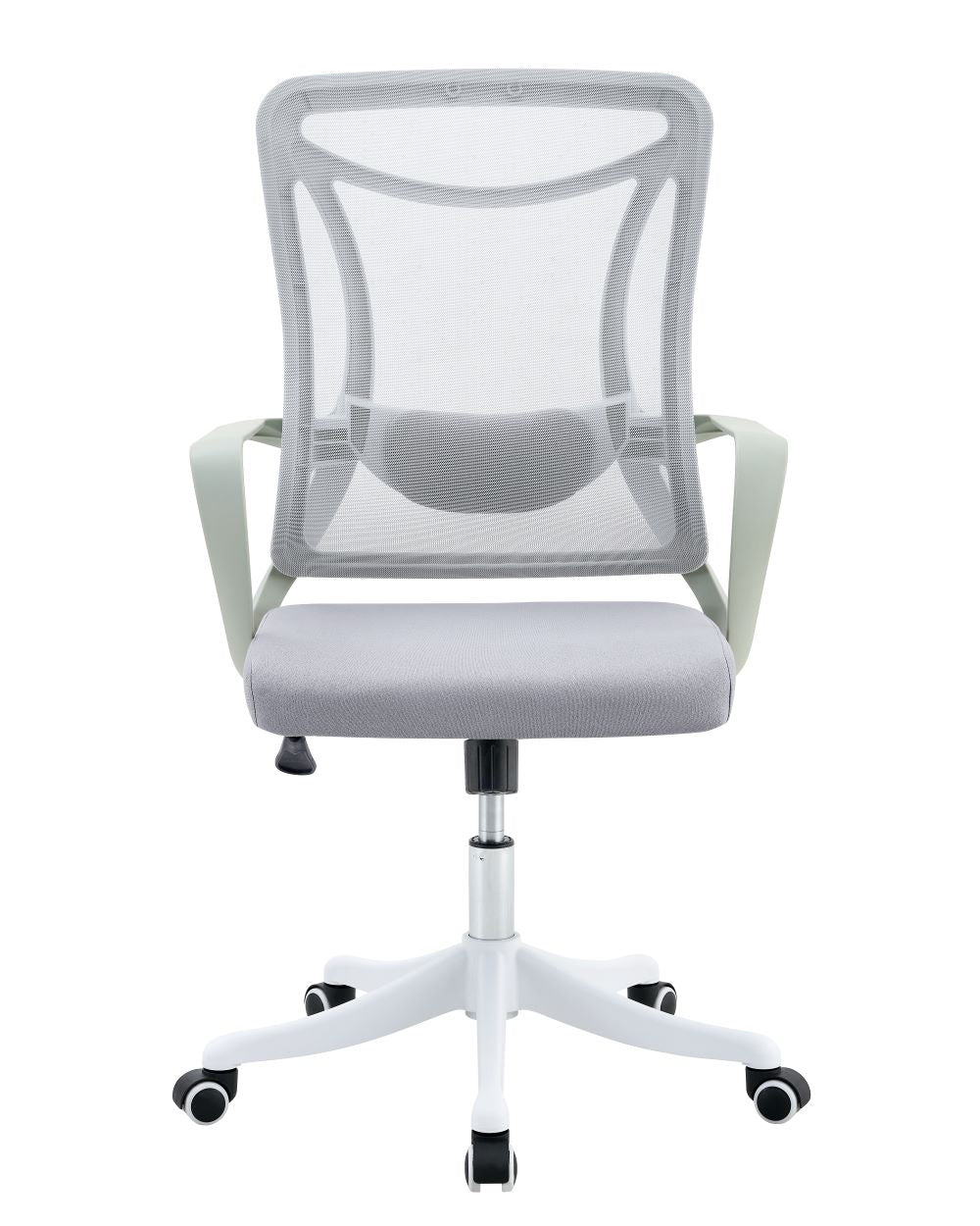 Combo para Oficina Smart, Incluye Escritorio y Silla de Escritorio blanco, vista posterior