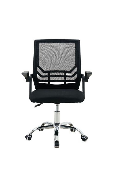Silla de Escritorio Legacy, Negro, ergonómica con reposabrazos, detalle