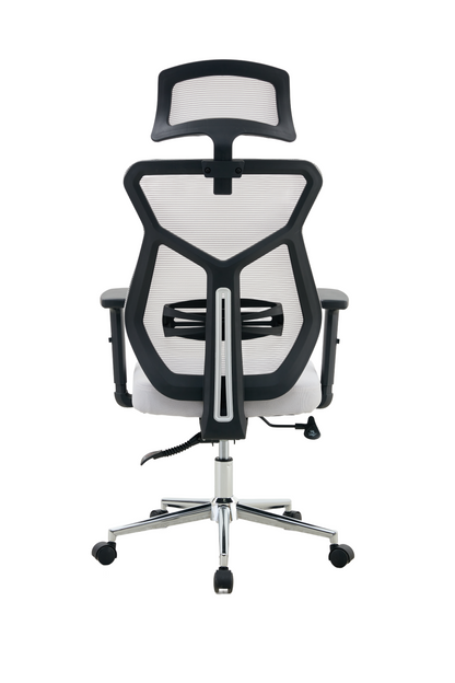 Silla de Escritorio Prime, Gris, Ergonómica con Altura Ajustable, en ambiente