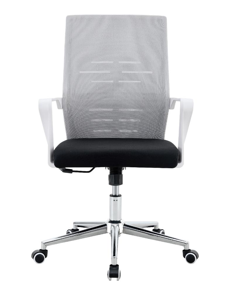 Silla de Escritorio Vertex, Gris, Ergonómica con Reposabrazos, detalle