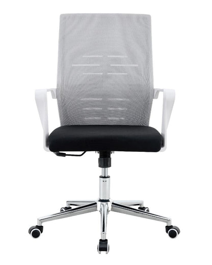 Silla de Escritorio Vertex, Gris, Ergonómica con Reposabrazos, detalle