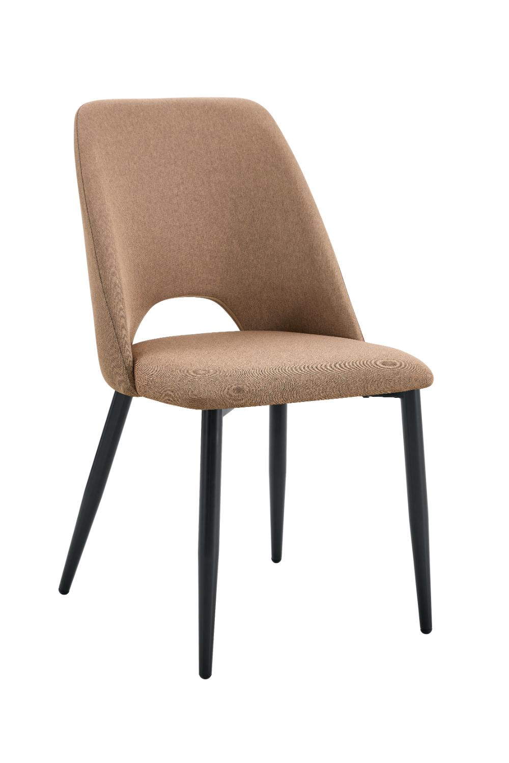 Set de 6 Sillas Urban, Color Marrón, con Espaldar y Diseño Moderno