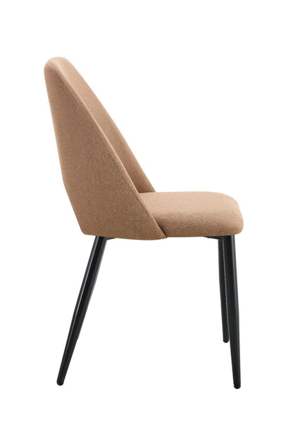 Set de 4 Sillas Urban, Color Marrón, con Espaldar y Diseño Moderno