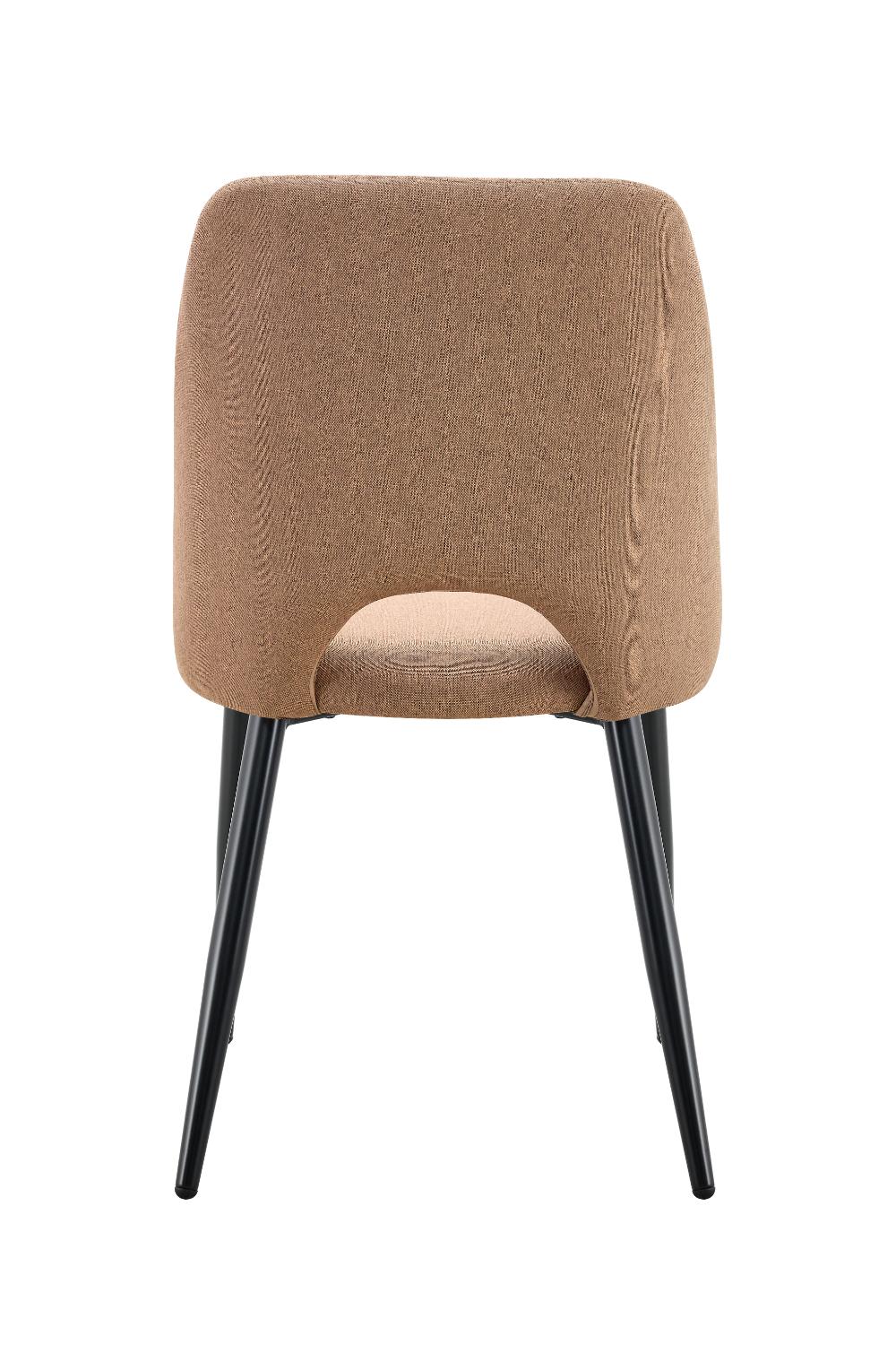 Set de 2 Sillas Urban, Color Marrón, con Espaldar y Diseño Moderno