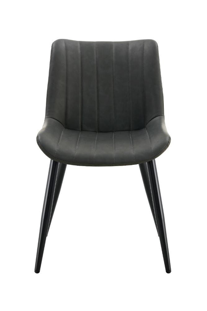 Set de 2 Sillas Nova, Color Negro, con Espaldar y Diseño Moderno, en ambiente