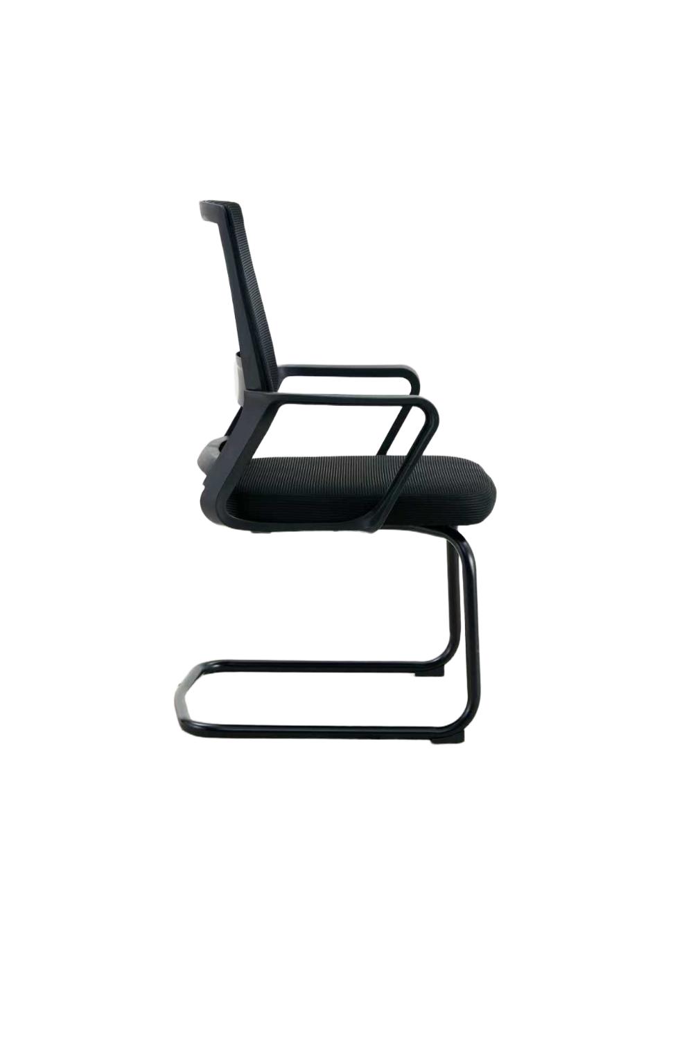 Silla de Escritorio Prestige, Negro, ergonómica con reposabrazos, detalle
