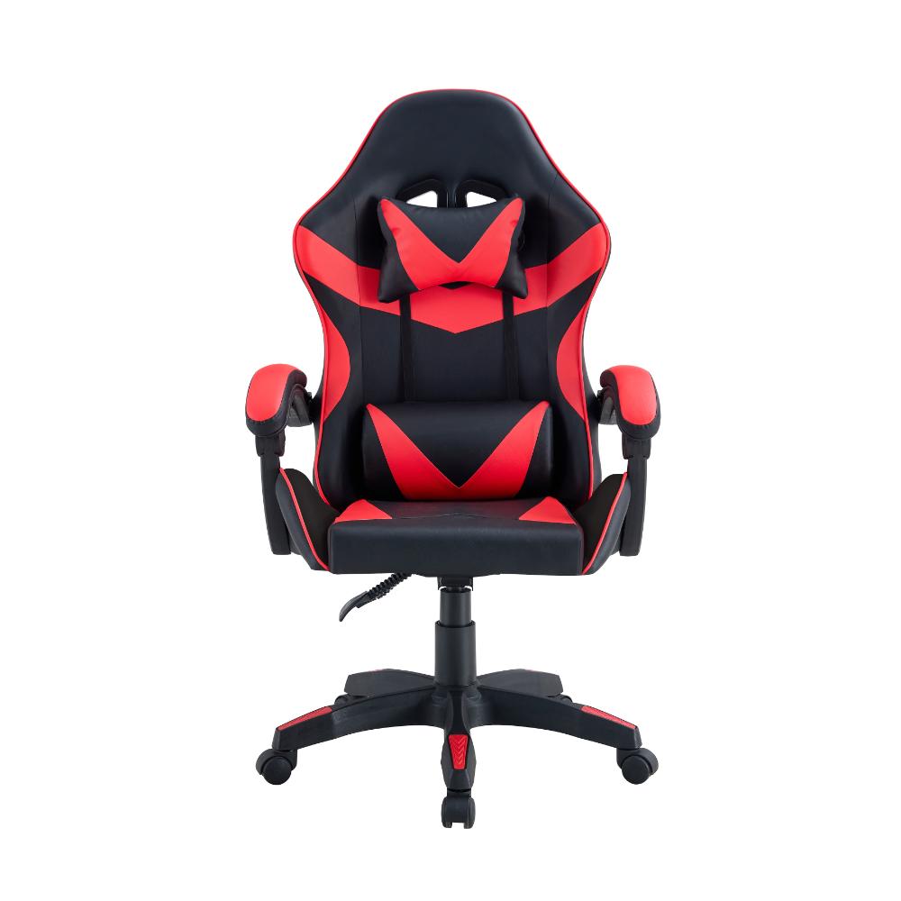 Combo Gamer Greci · Escritorio + Silla · Rojo y Negro