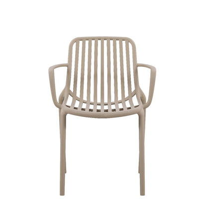 Set de 3 Sillas Premium, Color Verde - Gris y Taupe, con Espaldar