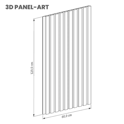 3D Panel Art Plomo Decozzu