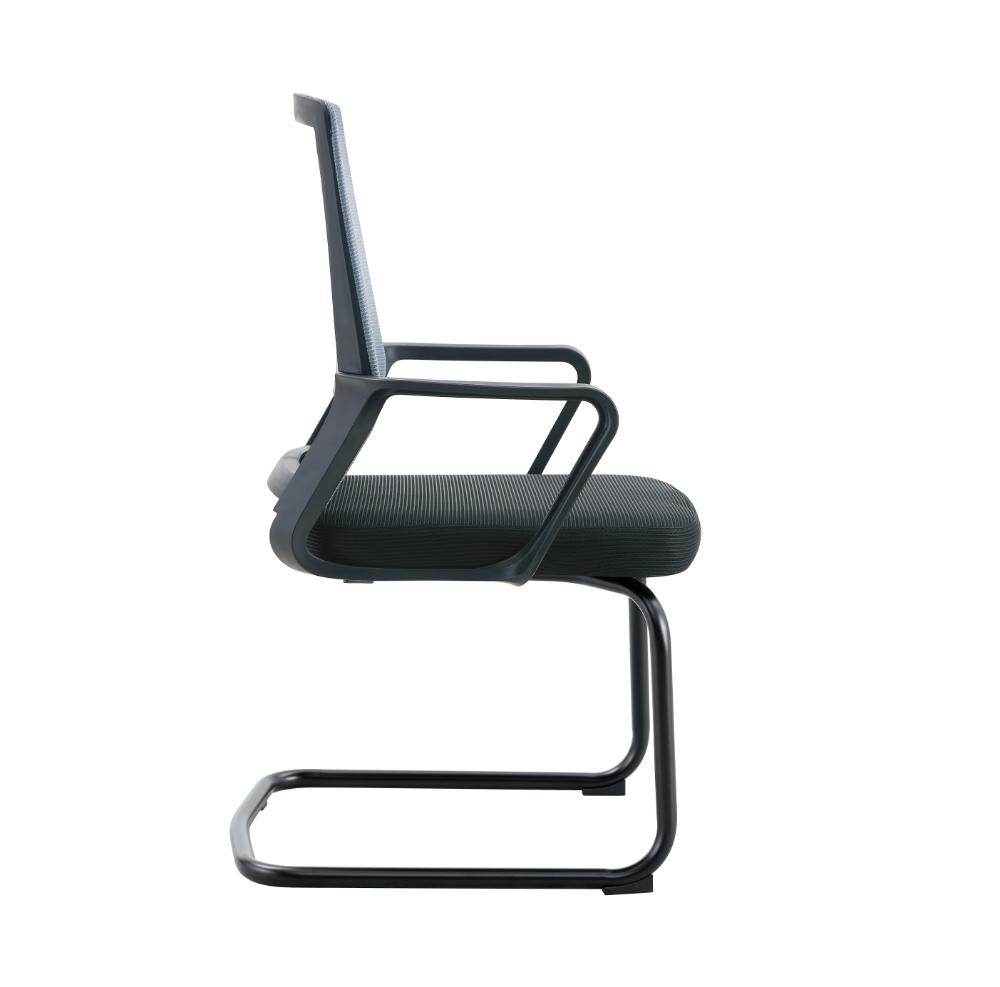 Silla de Escritorio Prestige, Gris, Ergonómica con Reposabrazos, vista posterior