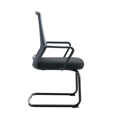 Silla de Escritorio Prestige, Gris, Ergonómica con Reposabrazos, vista posterior