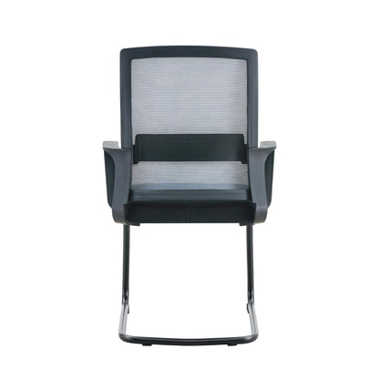Silla de Escritorio Prestige, Gris, Ergonómica con Reposabrazos, en ambiente