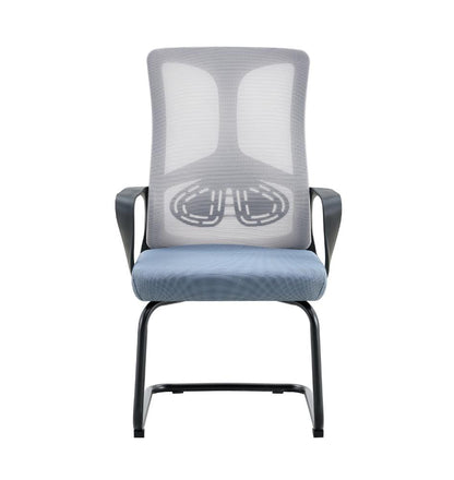 Combo para Oficina Home Incluye Escritorio y Silla de Escritorio blanco duqueza, vista posterior