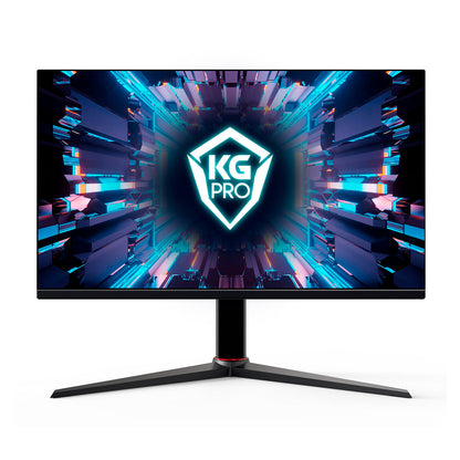 Combo Gamer · Escritorio, Silla y Monitor · Wengue y Rojo