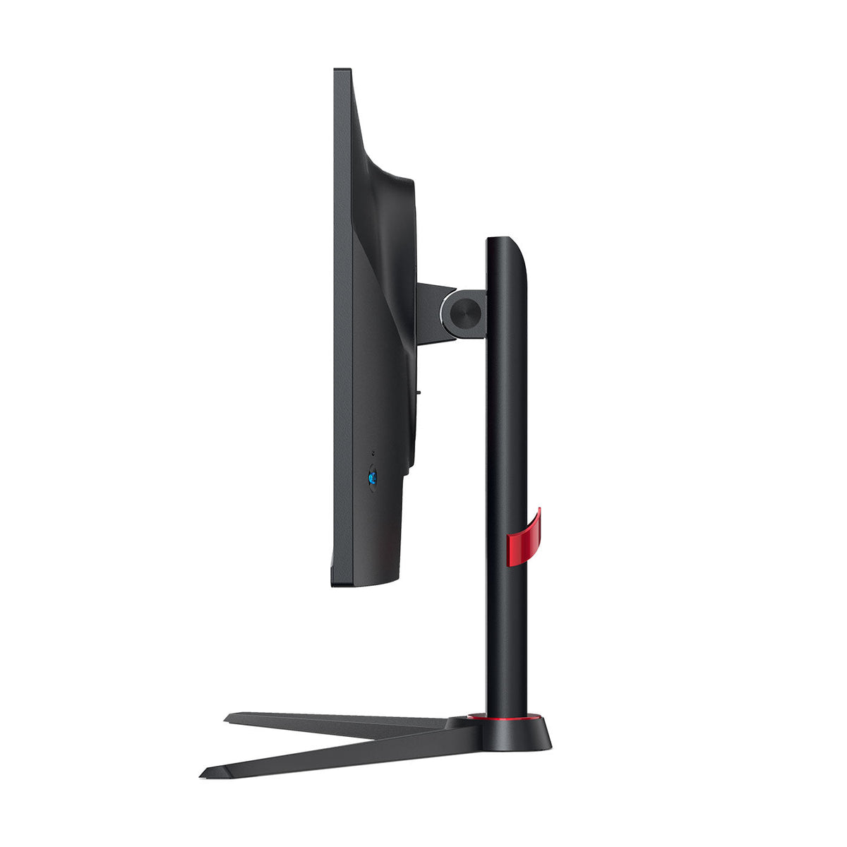Combo Gamer · Escritorio, Silla y Monitor · Wengue y Rojo