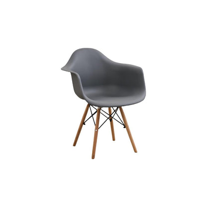Juego de Comedor Livo · 4 Sillas · Gris
