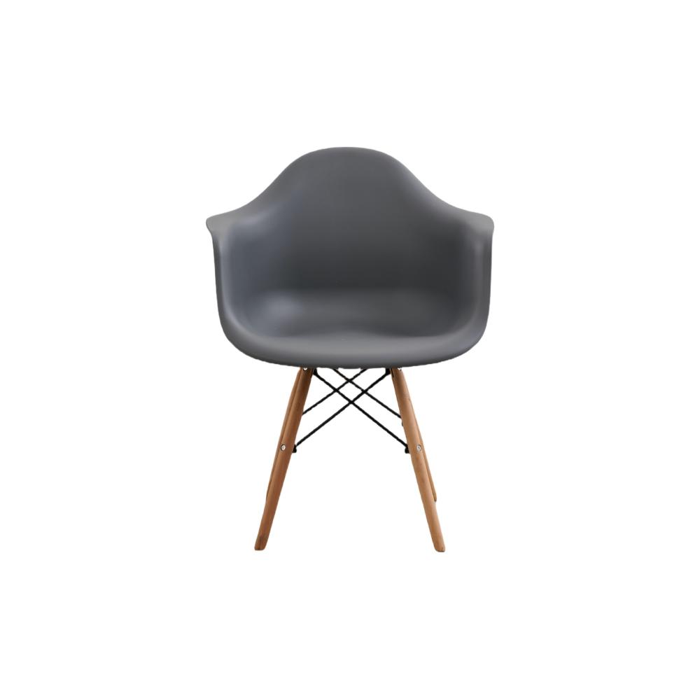Juego de Comedor Livo · 4 Sillas · Gris