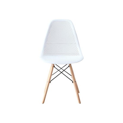 Juego de Comedor Mode · 4 Sillas · Blanco
