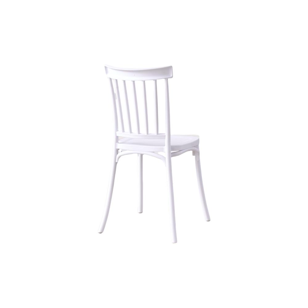 Juego de Comedor Mopry · 4 Sillas · Blanco