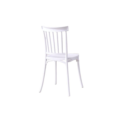Juego de Comedor Mopry · 4 Sillas · Blanco