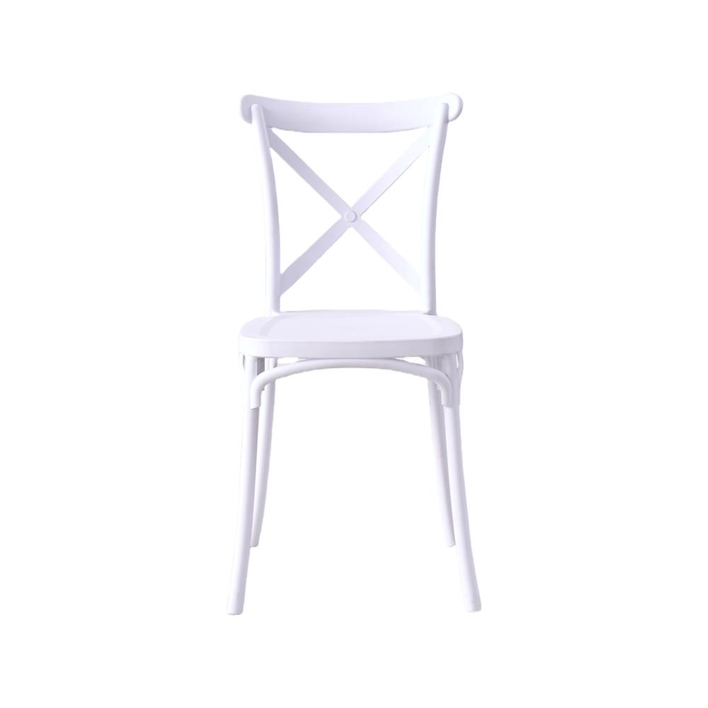 Combo Artera, Incluye Comedor y 4 Sillas con Espaldar Color Blanco grafito, medidas