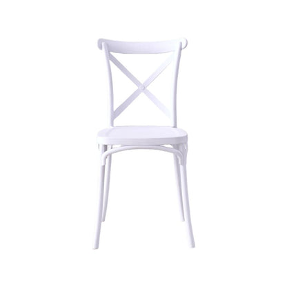 Combo Artera, Incluye Comedor y 4 Sillas con Espaldar Color Blanco grafito, medidas