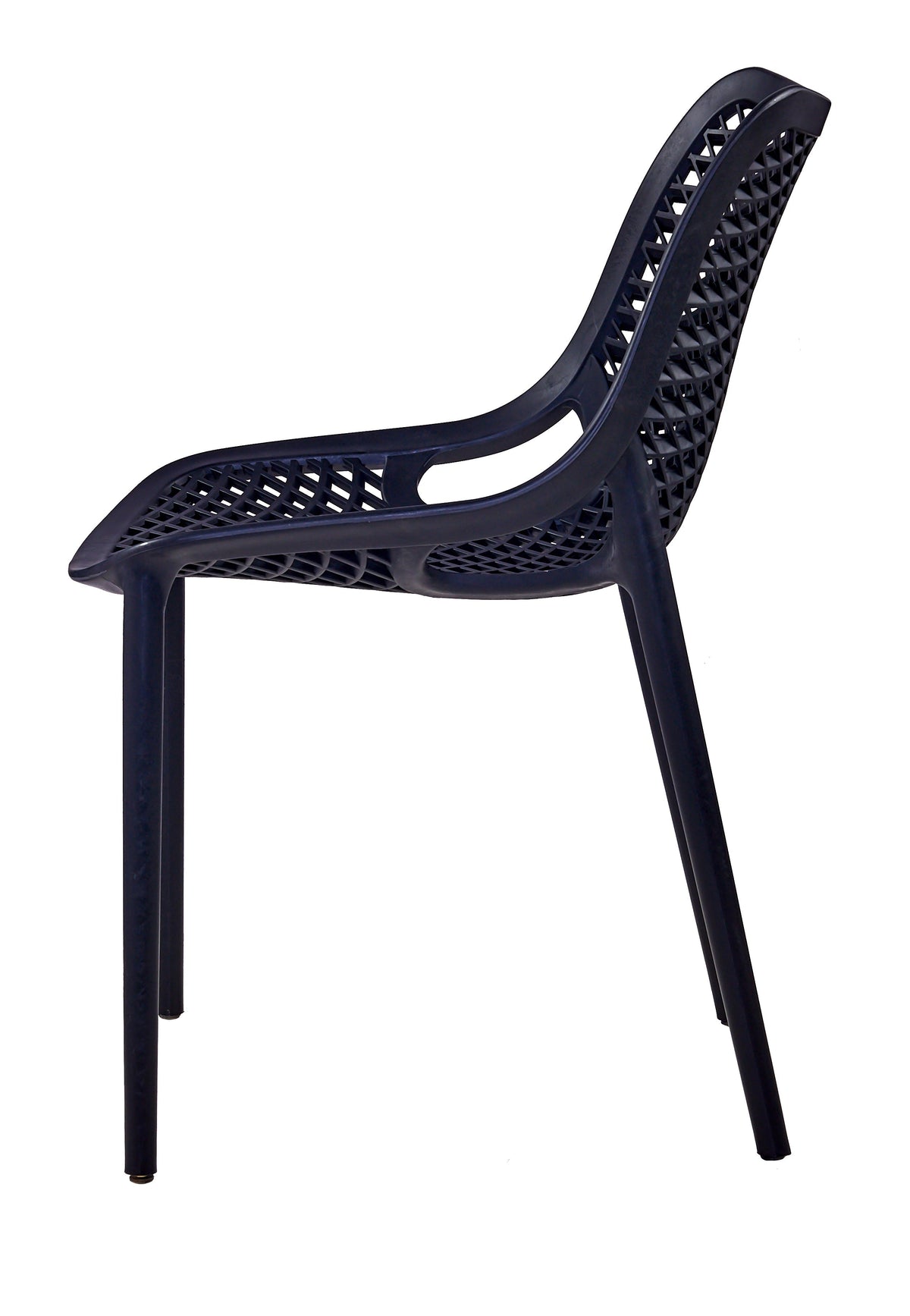 Silla Miame, Negro, con Espaldar y Reposa Brazos, en ambiente