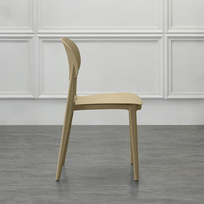 Set de 2 Sillas Milán, Color Khaki, con Espaldar y Diseño Moderno