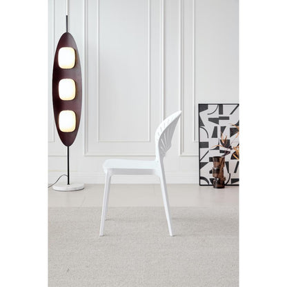 Set de 6 Sillas Paraíso, Color Blanco, Diseño Moderno