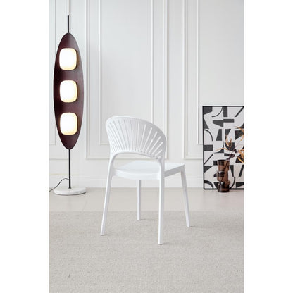 Set de 6 Sillas Paraíso, Color Blanco, Diseño Moderno
