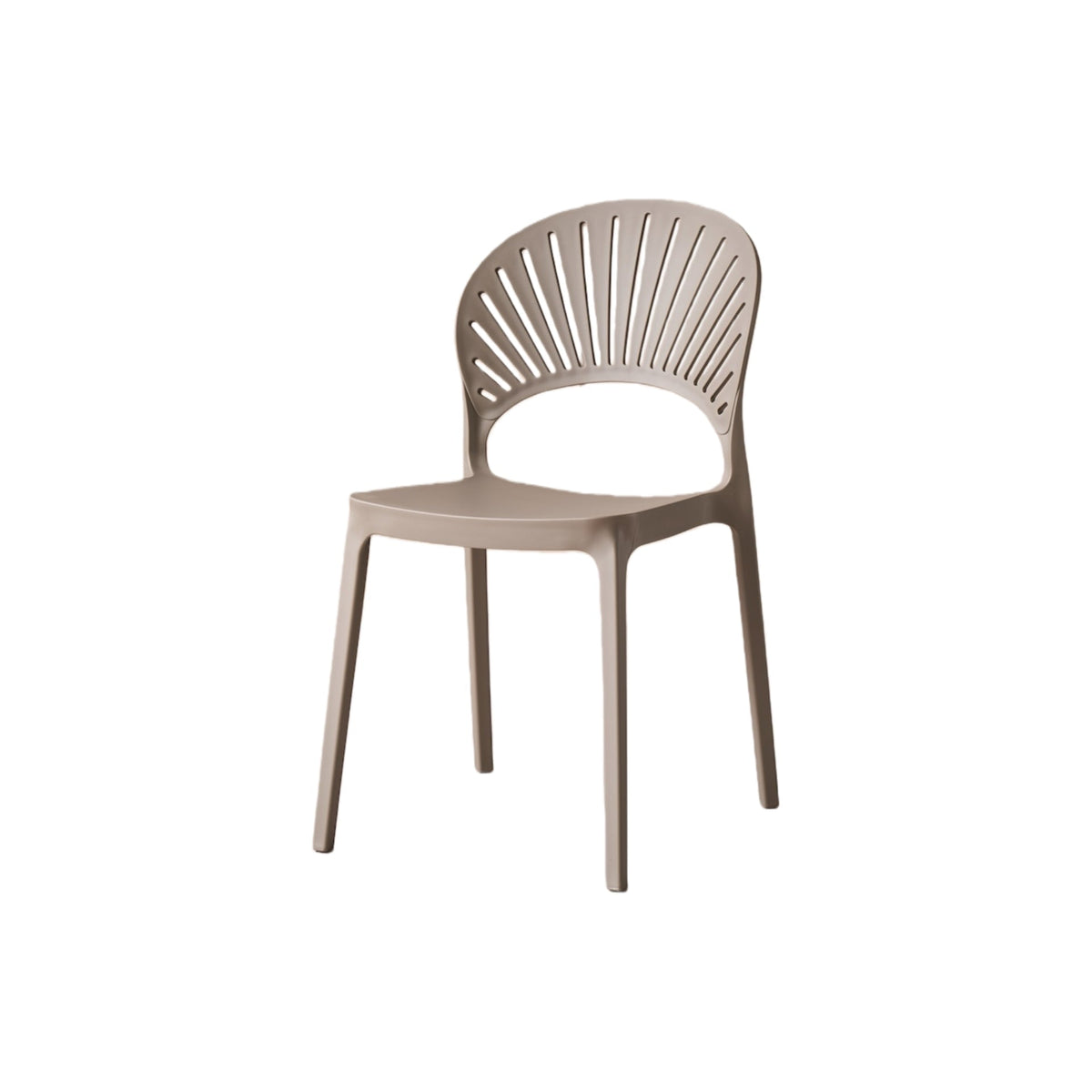 Set de 2 Sillas Paraíso, Color Taupe, con Espaldar y Diseño Moderno