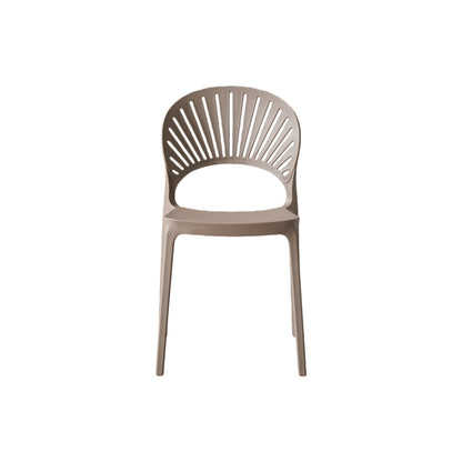 Set de 2 Sillas Paraíso, Color Taupe, con Espaldar y Diseño Moderno