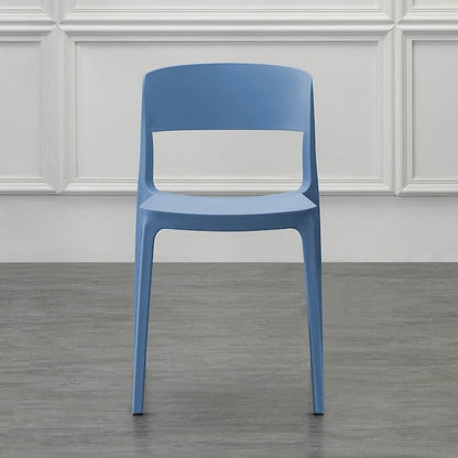 Set de 2 Sillas Mónaco, Color Azul Oceano, con Espaldar y Diseño Moderno