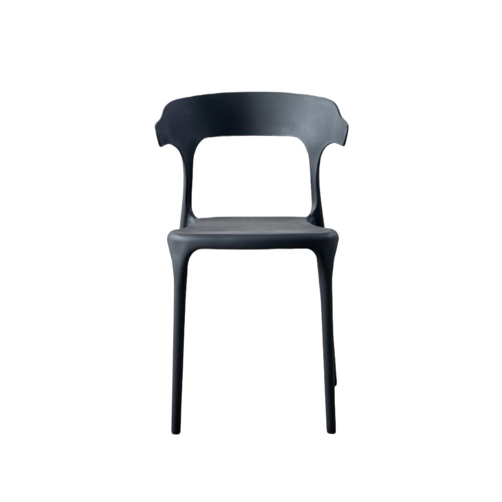 Juego de Comedor Costek · 4 Sillas · Negro