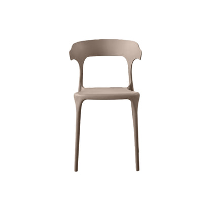 Set de 4 Sillas Elena, Color Taupe, Diseño Moderno, vista superior
