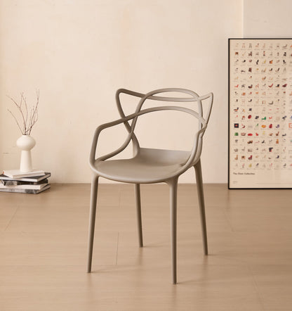 Juego de Comedor Haven · Mesa Redonda + 2 Sillas · Taupe
