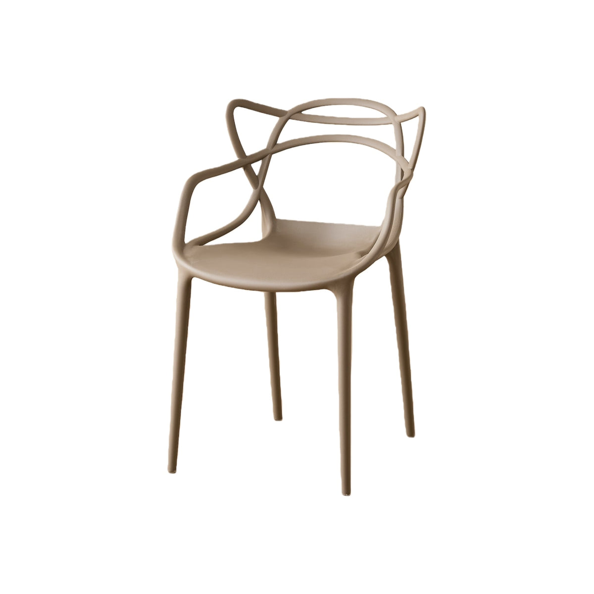 Juego de Comedor Haven · Mesa Redonda + 2 Sillas · Taupe