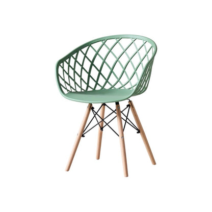 Silla Oasis con Brazos, Color Verde Olivo, con Espaldar, en ambiente