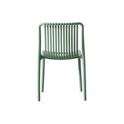 Silla Terra, Color Verde Olivo, con Espaldar, detalle interior