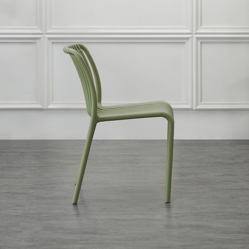 Silla Terra, Color Verde, con Espaldar