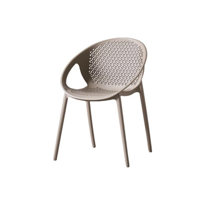 Silla Selva con Brazos, Color Taupe, con Espaldar, medidas