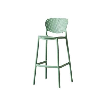 Set de 3 Sillas para Bar Río · Verde Olivo, Terracota y Negro