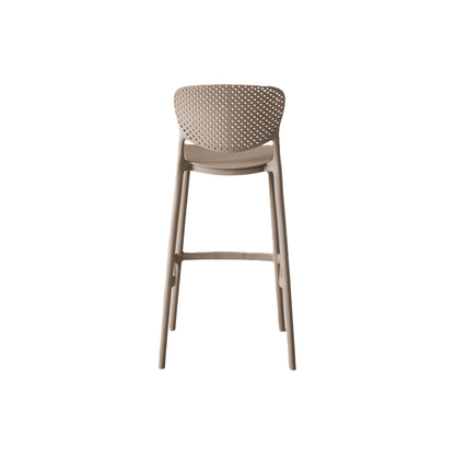 Silla para Bar Río, Color Taupe, Diseño Moderno, detalle interior
