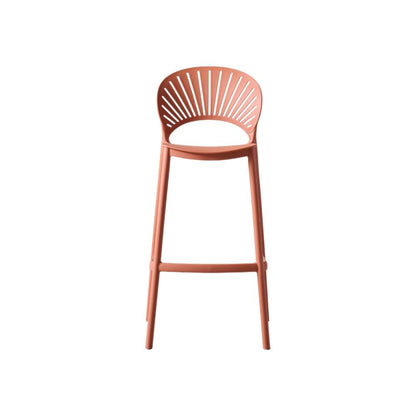 Set de 4 Sillas para Bar Paraíso · Terracota, Negro, Taupe y Verde Olivo