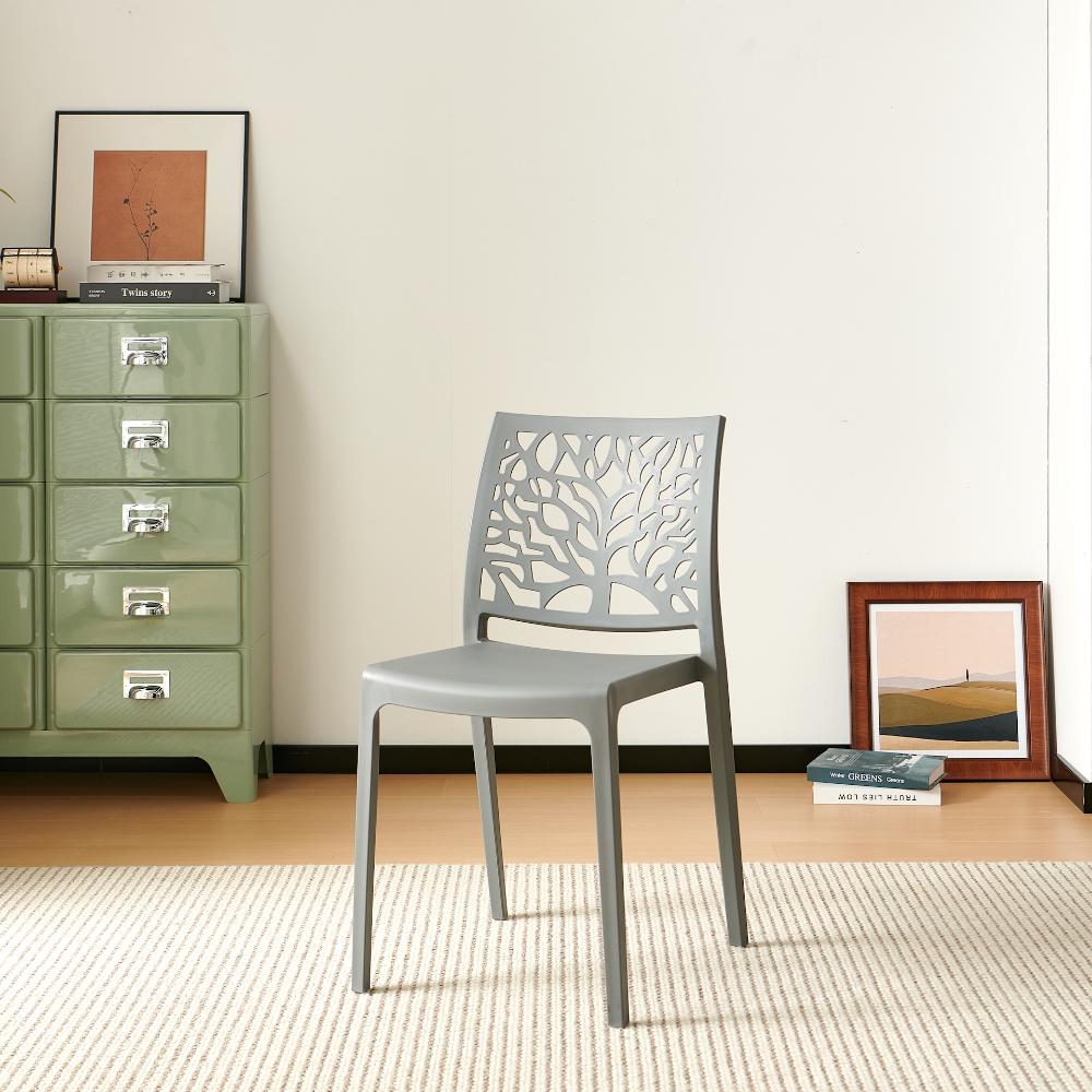 Silla Harlem gris oscuro