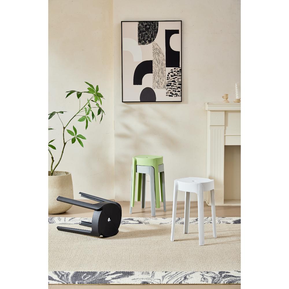 Butaco Apilable Maison · Blanco