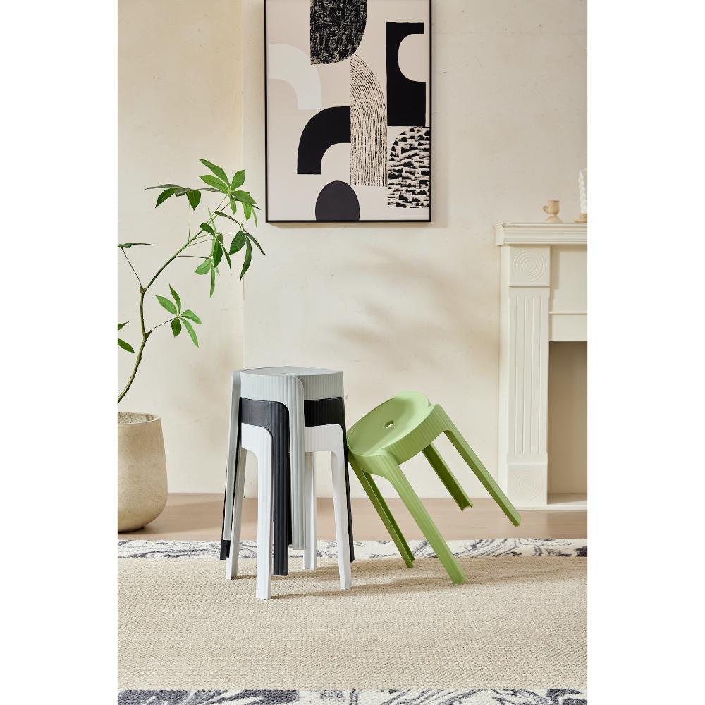 Butaco Apilable Maison · Gris Oscuro