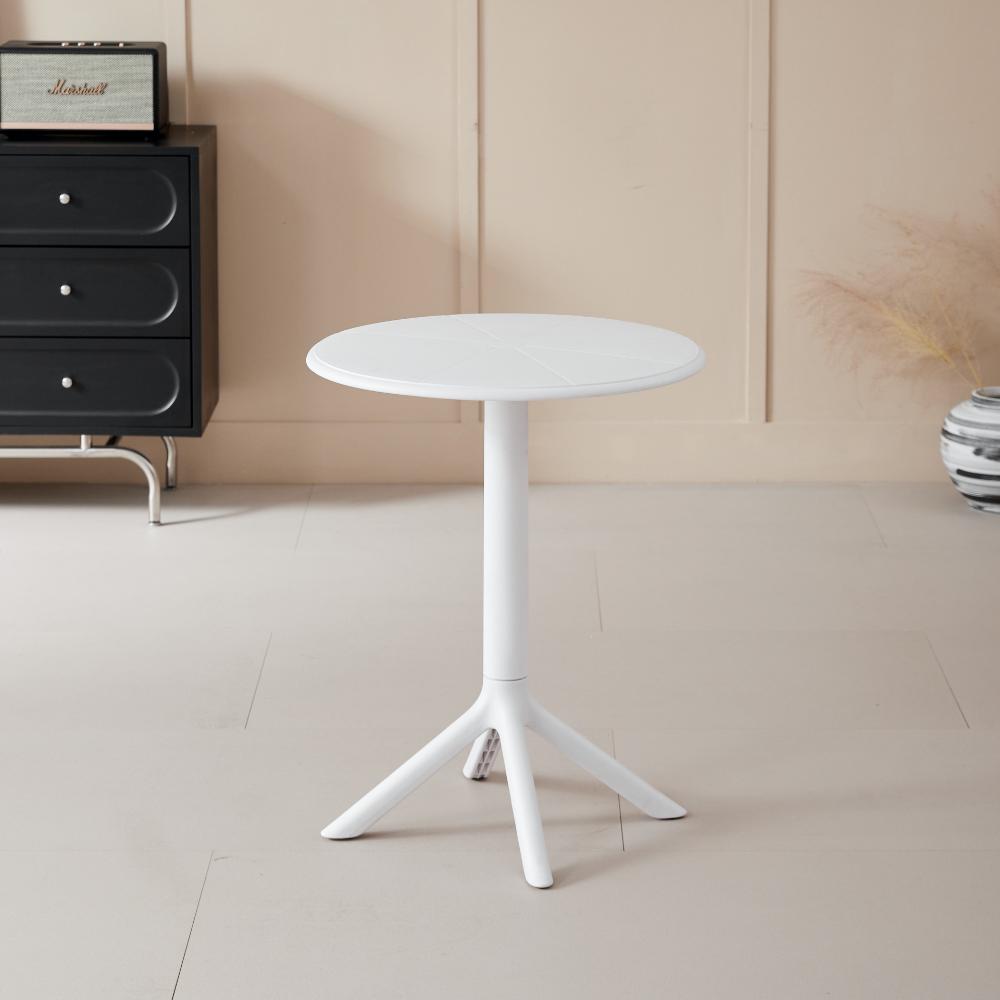 Juego de Comedor Duetto · Mesa Redonda + 2 Sillas · Taupe